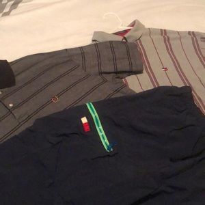 Lot of 3 Tommy Hilfiger 2 polos xl and 1 shorts large